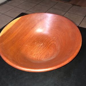 Large Handmade Wooden Bowl